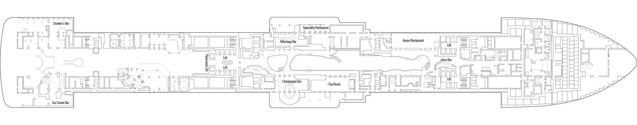 Deck Plan - MSC World Europa Cruise Ship | MSC Cruises