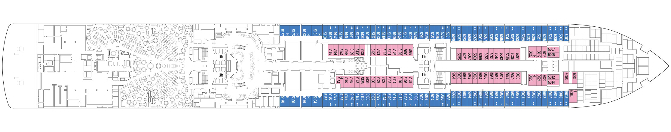 Deck Plan - MSC Seascape Cruise Ship | MSC Cruises